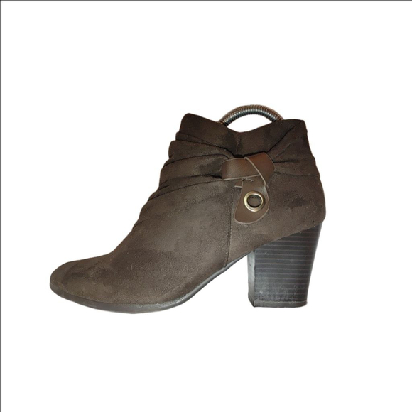 Andrew Geller Ginnie Ankle Boots Size 7.5M - Picture 1 of 8